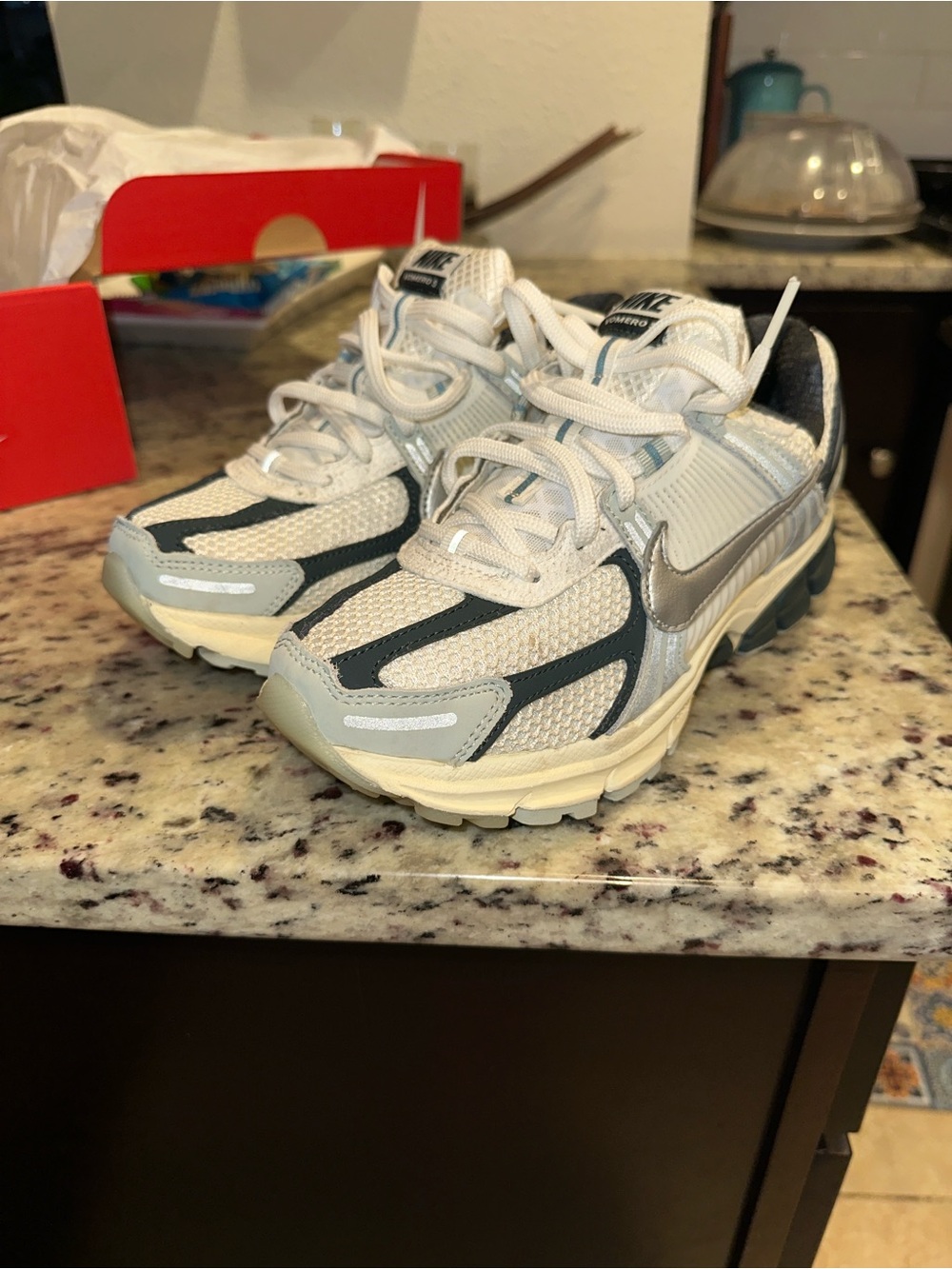 Nike Vomero 5 - W7 Light Silver Seaweed
